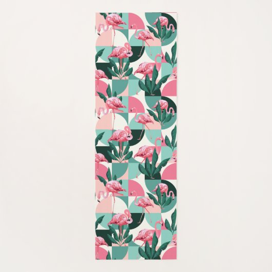 Flamingo Yoga Mat (Achterkant)