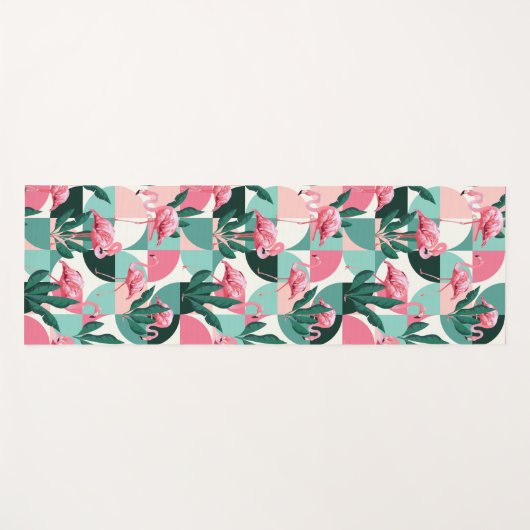 Flamingo Yoga Mat (Voorkant (horizontaal))