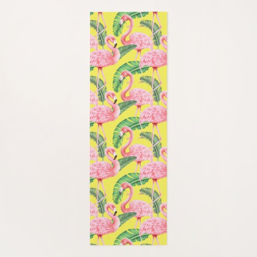 Flamingo Yoga Mat (Achterkant)