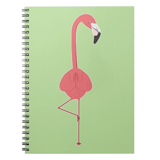 FLAMINGO YOGA NOTITIEBOEK (Voorkant)