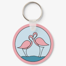 Flamingo Your Business Round Logo Art Fotoofferte