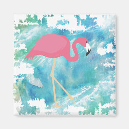 Flamingo zee bries magneet