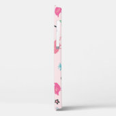 Flamingo Zomer: Levendig vogelpatroon Case-Mate iPhone Case (Achterkant / Links)