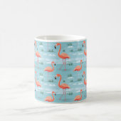 Flamingo Zomer Patroon Koffiemok (Center)