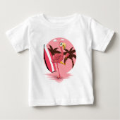 Flamingo Zomer Roze 80s Retro (Voorkant)
