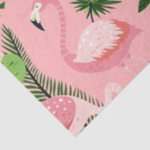 Flamingo Zomercollectie Eén Design 5 Tissuepapier (Detail)