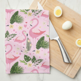 Flamingo Zomercollectie Eén Design 8 Theedoek
