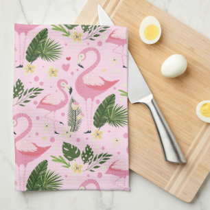 Flamingo Zomercollectie Eén Design 8 Theedoek