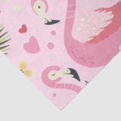 Flamingo Zomercollectie Eén Design 8 Tissuepapier (Detail)