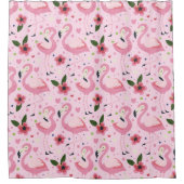 Flamingo Zomercollectie Eén Design 9 Douchegordijn (Voorkant)