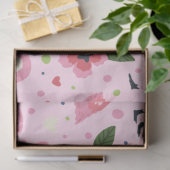 Flamingo Zomercollectie Eén Design 9 Tissuepapier (Geschenk)