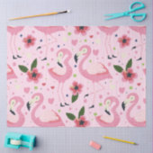 Flamingo Zomercollectie Eén Design 9 Tissuepapier (Craft)