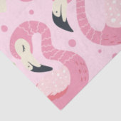 Flamingo Zomercollectie Eén Design 9 Tissuepapier (Detail)