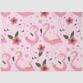 Flamingo Zomercollectie Eén Design 9 Tissuepapier