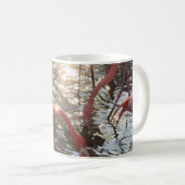 Flamingo Zon Glinst Koffiemok (Voorkant rechts)
