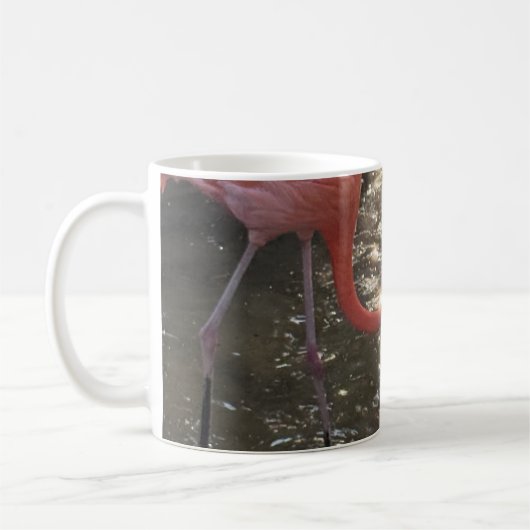 Flamingo Zon Glinst Koffiemok (Links)