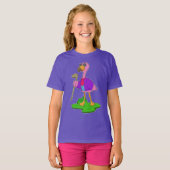 Flamingo Zonnebril T-shirt (Voorkant volledig)