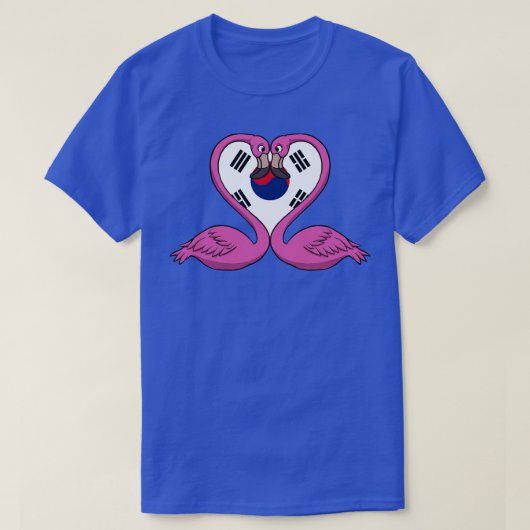 Flamingo Zuid-Korea T-shirt (Design voorkant)