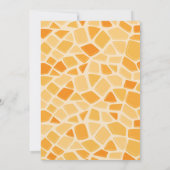 Flamingo zwembadfeest uitnodiging (Achterkant)