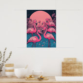 Flamingoens Print (Keuken)