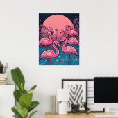 Flamingoens Print (Thuiskantoor)