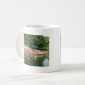 flamingokudde koffiemok (Voorkant links)