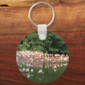 flamingokudde sleutelhanger (Voorkant)