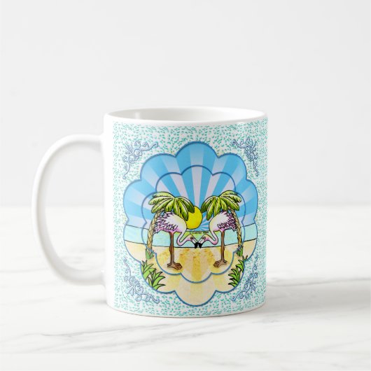 Flamingoliefhebbers mok (Links)