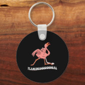 Flamingooal Flamingo ijshockey Sleutelhanger (Voorkant)