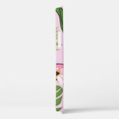 Flamingopalm laat tropisch design achter Case-Mate iPhone case (Achterkant / Rechts)