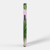 Flamingopalm laat tropisch design achter iPhone hoesje (Rechterkant)