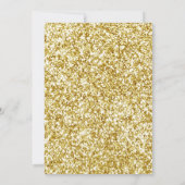 Flamingopartij Tropisch Roze Goud Meisje Verjaarda Kaart (Achterkant)