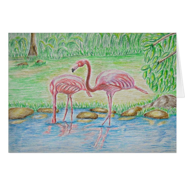 Flamingos (Voorkant Horizontaal)