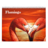 Flamingo's 2025 kalender (Hoes)