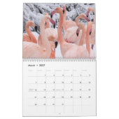 Flamingo's 2027 kalender (Mar 2027)