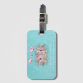 FLAMINGOS - Aangepast Bagagelabel (Voorkant (verticaal))