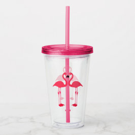 Flamingos Acryl Drinkbeker