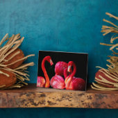 Flamingos Art Decor Fotoplaat (Zijkant)