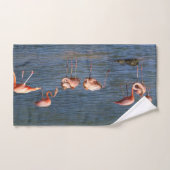 Flamingos Bad Handdoek (Handdoek)