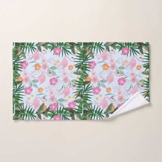 FLAMINGOS BAD HANDDOEK (Handdoek)