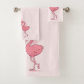 Flamingos Bad Handdoek (Insitu)