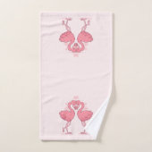Flamingos Bad Handdoek (Handdoek)