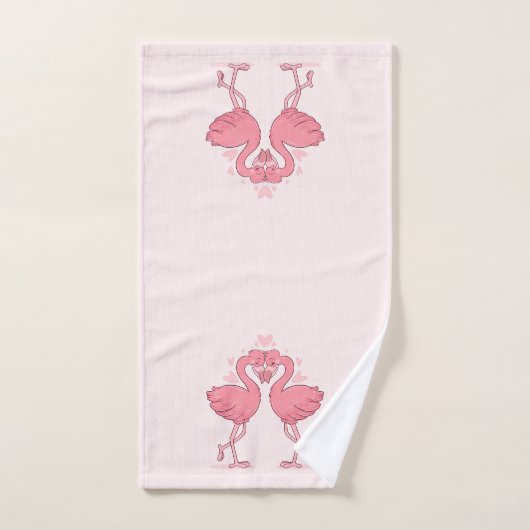 Flamingos Bad Handdoek (Handdoek)