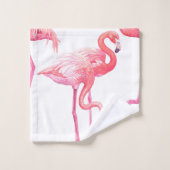 Flamingos Bad Handdoek (Wasdoekje)