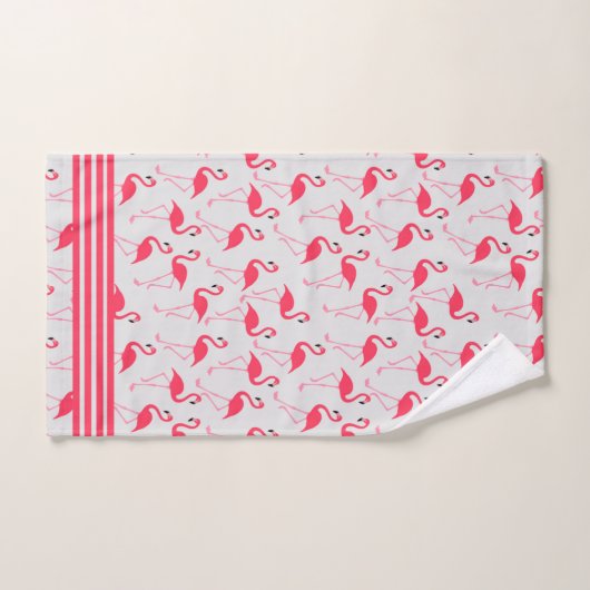 Flamingos Bad Handdoek (Handdoek)