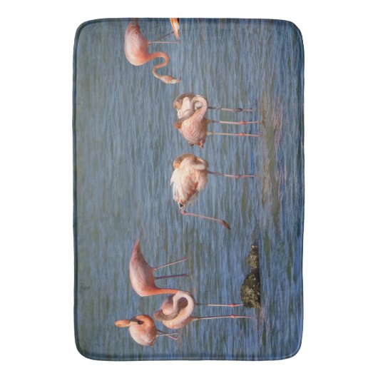 Flamingos Badmat (Voorkant Verticaal)