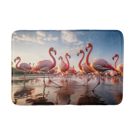 Flamingo's badmat (Voorkant)