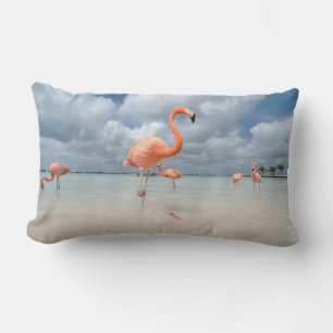 Flamingos Beach Aruba Kussen