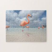 Flamingos Beach Aruba Legpuzzel (Horizontaal)