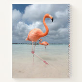 Flamingos Beach Aruba Notitieboek (Achterkant)